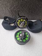 HENCHEL  BLACK&SILVER NO 2  FLY REEL  PLUSS/S