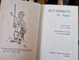 FLY FISHING for DUFFERS by R D PECK  1965  HB